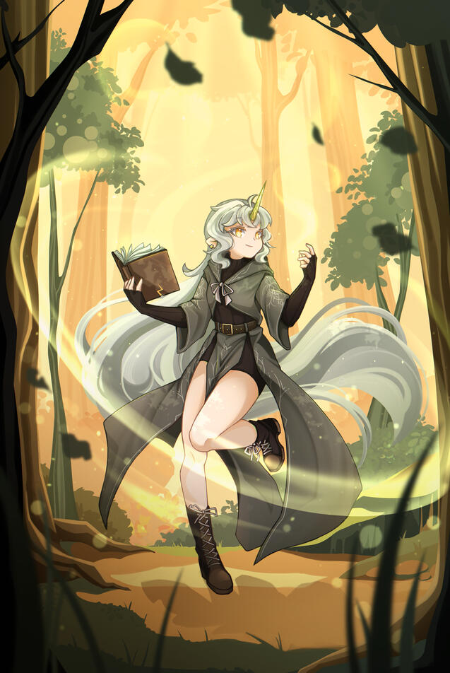 Full-Body Illustration @sparkleskye1