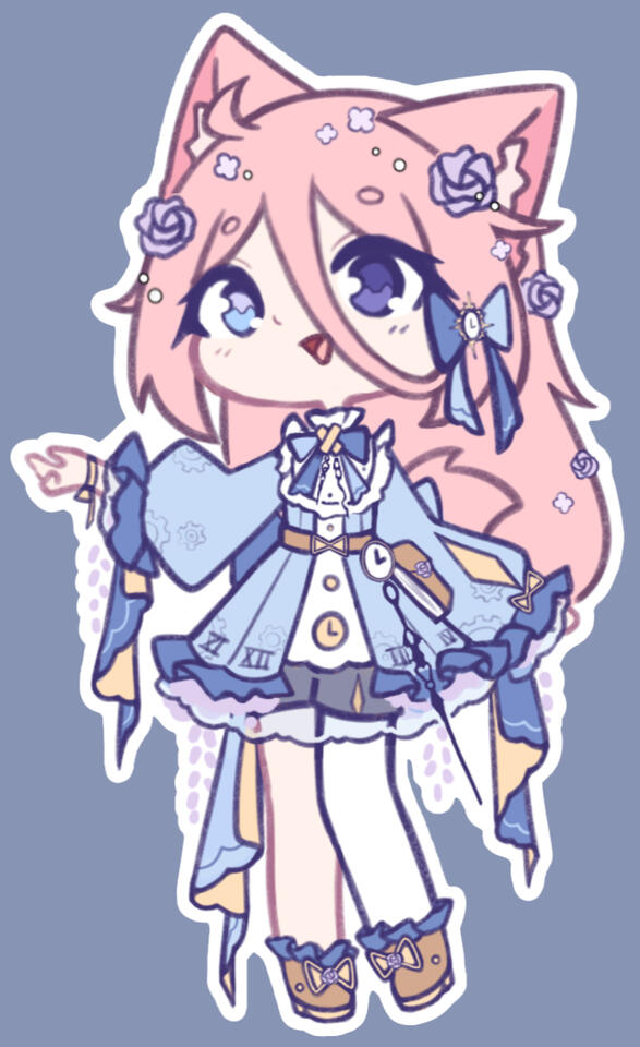 Sketch Chibi Ayaka Sketch Chibi Ayaka
